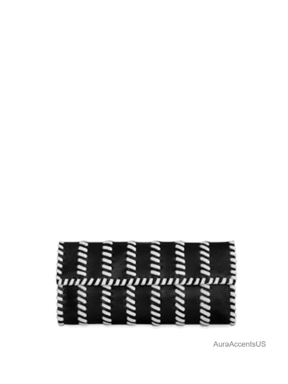 Leather Patchwork Clutch Rectangular Evening Bag